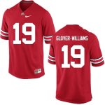 Men's Ohio State Buckeyes #19 Eric Glover-Williams Red Nike NCAA College Football Jersey Winter SPM3044VT